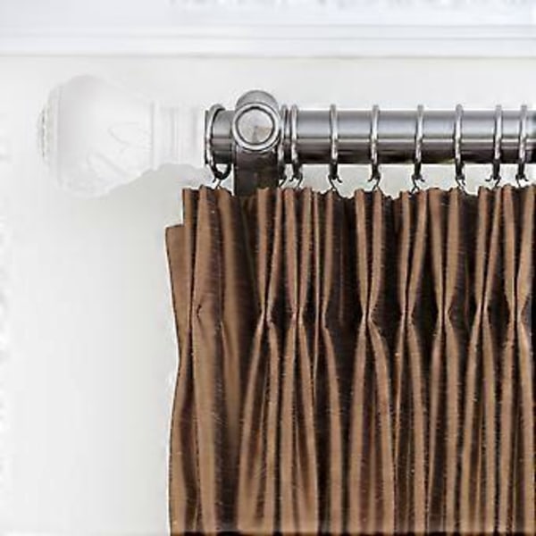 10 st Tak Draperier Romersk Stång Ändstycke Duschdraperistång Draperikåpa Gardinstångsändar