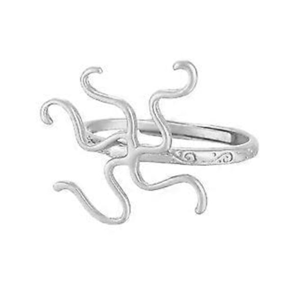 Kloringe Blank Justerbare Messing Ringe Baser Fingerringe Base til DIY Smykkefremstilling Indlagt Krystal Turkis Ædelsten Sølv Silver F