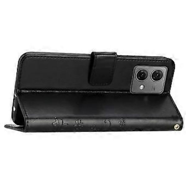För Motorola Moto G85 5G/S50 Neo 5G Fodral PU Läder Plånboksfodral med Rem Style J