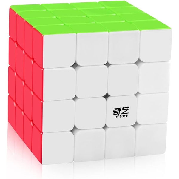 QYTOYS Qiyuan S 4x4 Speed ??Cube utan klistermärken 4x4x4 Magic Edu