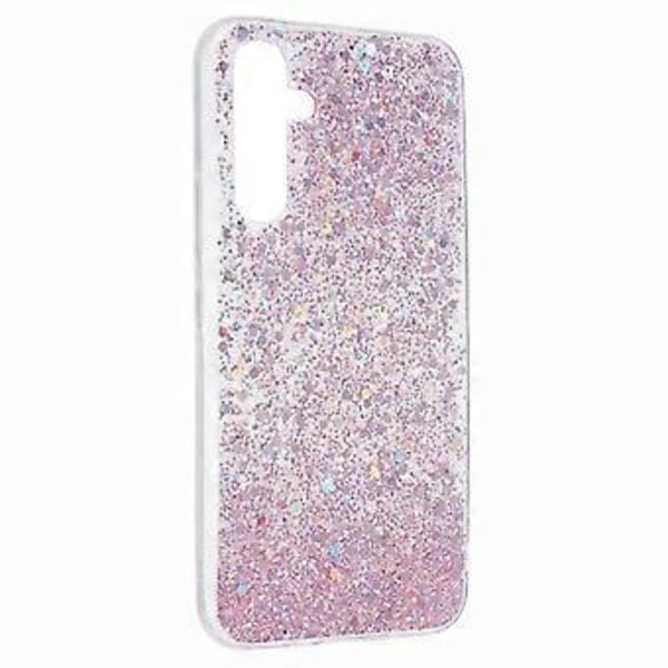 För Samsung Galaxy S23 FE TPU Skal Glitterigt Reptåligt Telefonskal Style A