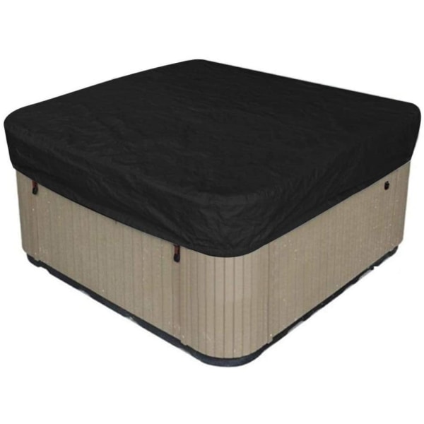 Vattentät polyester fyrkantig utomhus jacuzzi topplock