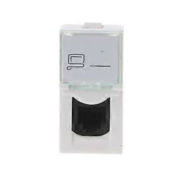 CAT6 Rett Gjennom Nettverksmodul RJ45 Kobling Informasjonskontakt Datamaskin Kobler Kabeladapter Ethernet Jack B