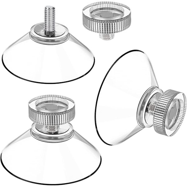 Sugerørsett med 20 sugerør Ø 40 mm M4 - Transparent sugerør