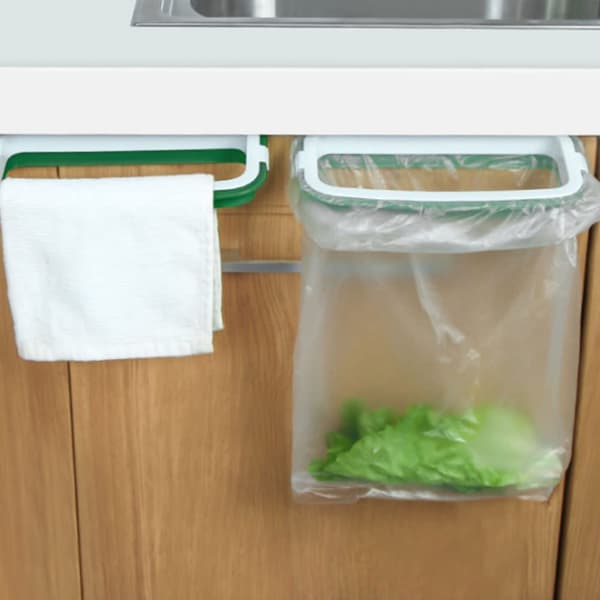 Søppelposeholder til kjøkken, Plast søppelposeholder, Hengende søppelpose