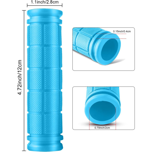 Mykt gummihåndtak for barn/scooter/BMX/terrengsykkel/vegsykkel