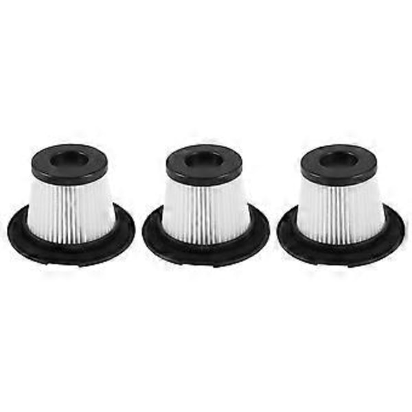 3-pack Ersättnings HEPA-filter Kompatibelt för MOOSOO K17 Sladdlös Dammsugare