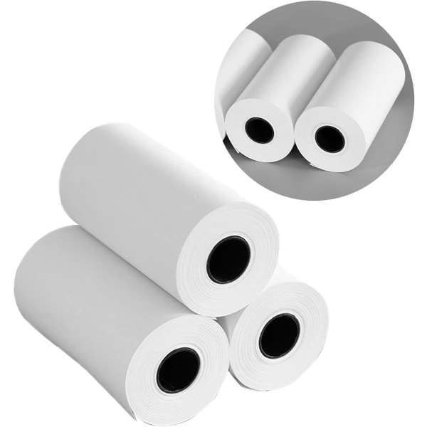 12 rullar termiskt papper för bankkortskvitton 57 x 50 mm BPA-fri