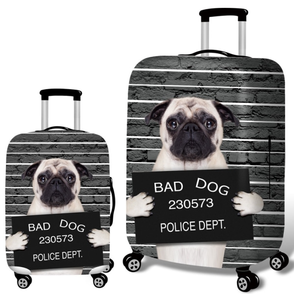 Reisebagasjedeksel Prison Bad Dog Elastisk reisekoffert Prote