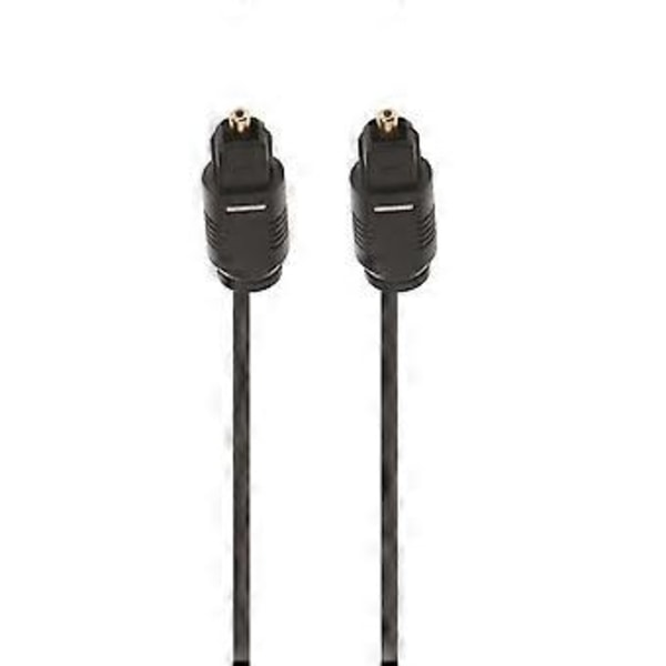 Digital Optisk Lydkabel For Toslink SPDIF DVD CD 0.5m Svart