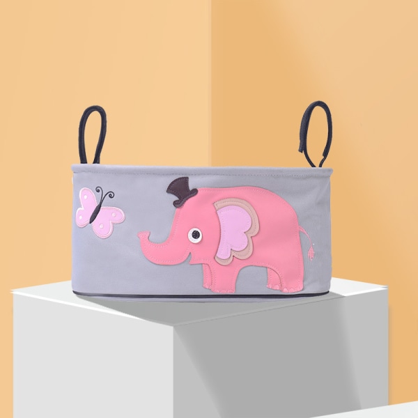 1st (öppen typ rosa elefant, ca 32x14x17cm) Multifunktionell