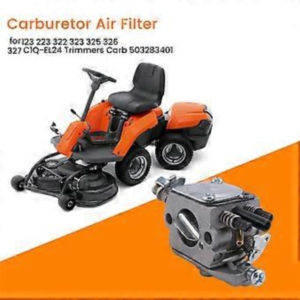 Karburator Luftfilter til Husqvarna 123 223 322 323 325 326 327 Zama C1Q-EL24 Trimmere Karburator 50328340