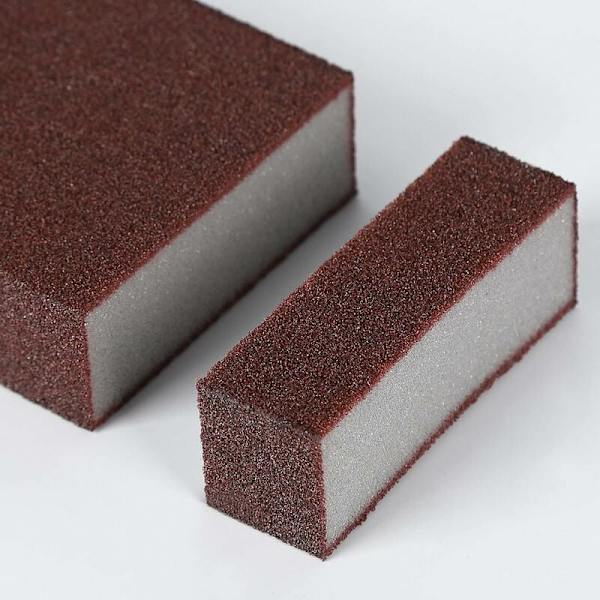 8 kappaletta Emery Magic Sponge Carborundum Brush Carborundum Magic Sponge Emery Sand Sponge kotiisi, kylpyammeeseen, huonekaluihin, ikkunanpuitteisiin ja keittiön altaisiin (10 cm)