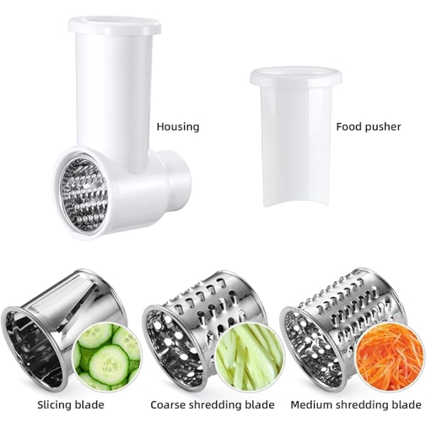 Slicer Shredder Attachments for Kitchenaid Blender, Slicer Attac