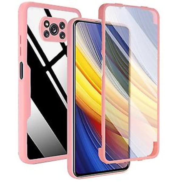 Akryl + TPU-skal för Xiaomi Poco X3 NFC / X3 Pink