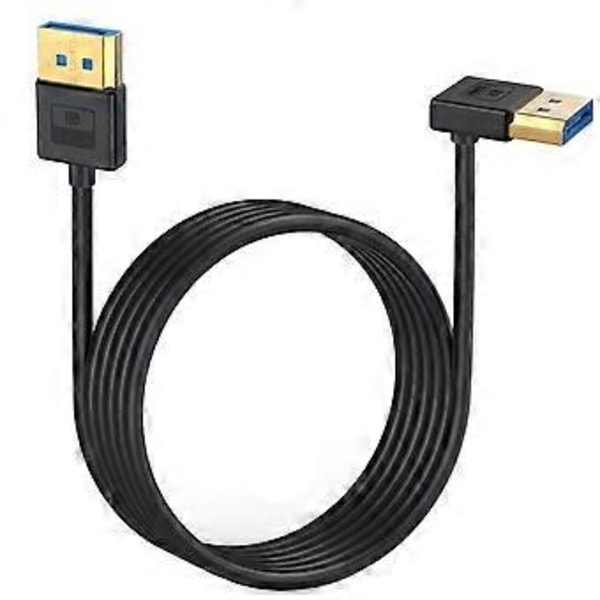 90° Vinklet DisplayPort DP1.4 Kabel Silikone Videokabel til Ekstreme Temperaturer 8K60Hz 4K/144Hz Høj Definition 100cm lower elbow