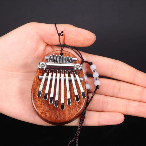 8 Tangenter Eksklusiv Finger Tommelfinger Klaver Marimba Musikalsk God Vedhæng