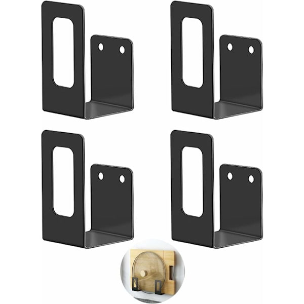 Triomphe Veggmontert Potteholder 2 Par Veggmontert Pottelokkholder