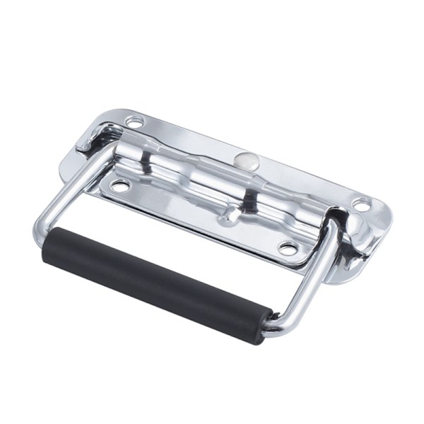 2 st Fällbara Handtag i Rostfritt Stål 110 X 41mm, Silver