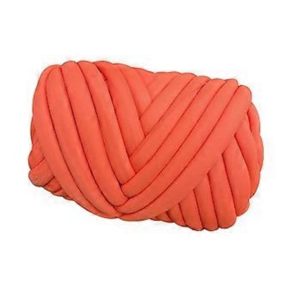 1000G Paksu Lankajumbo Putkimainen Lanka DIY Painolanka Käsineulonta Virkkaus Käsivarsi Neulottu Lanka Paksu Lanka Hattuihin Koreihin Lemmikkisänkyyn Kudonta Huivi Oranssi Orange