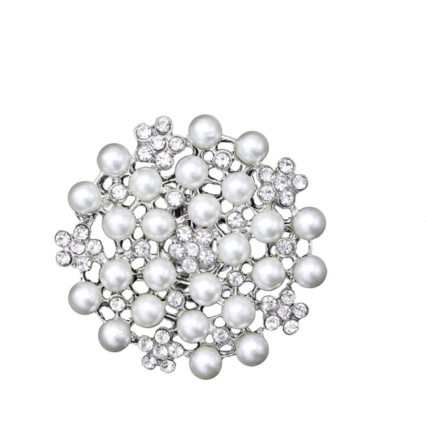 1 Par Krystal Rhinestone Perle Sko Klips Brude Sko Spænder D