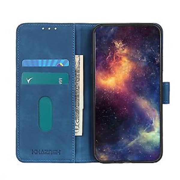 KHAZNEH Retro PU -kotelo Huawei Nova 10 SE:lle Blue