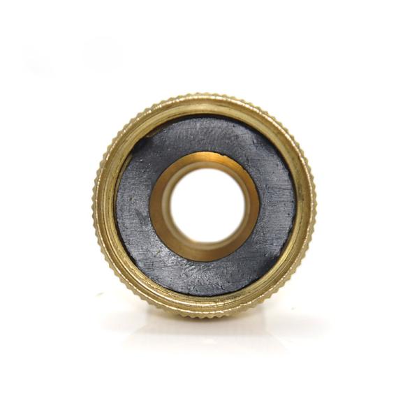 3 st kvinnliga mässingsautokranmunstycken, mässing, nominell diameter: 25 (mm
