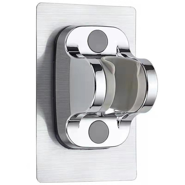 Silver non-perforated duschbas, duschställ fast bas, dusch