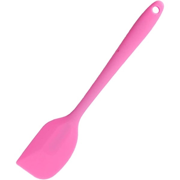 Rosa - Silikonspatel, Halbspatel, Backspatel, Hitzebeständig