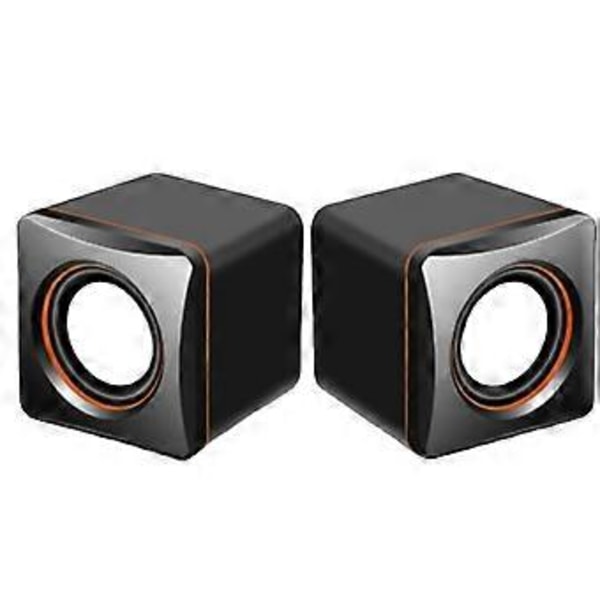 101Z USB Dator Liten Högtalare Skrivbordsdatorer Laptops Telefon Högtalare Mini Kontor Subwoofer Högtalarutgång RMS 3W2