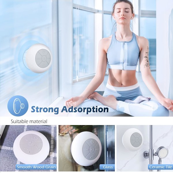 Suorakuulokkeet langaton Bluetooth-kaiutin, suihkuradio Bluetooth-kaiutin