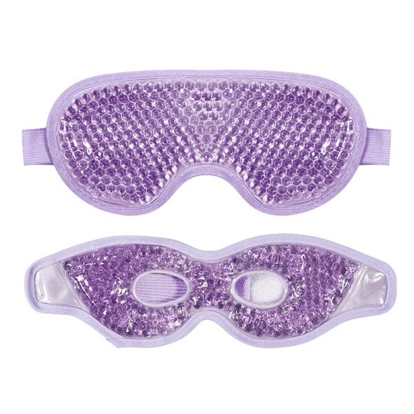 2-pack kylgelögonmask återanvändbara ögonmasker, sovmasker