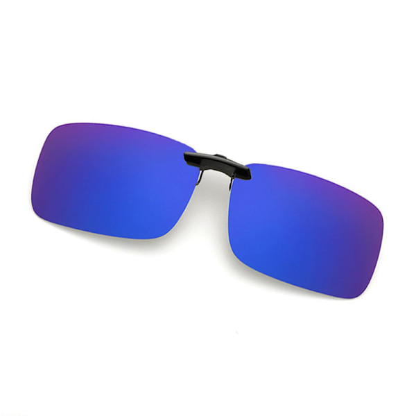 Deep Blue Film-Unisex Clip-on Polariseret Solbriller Egnet til