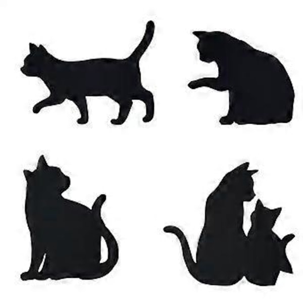 til Kat Metal Skærestencils DIY Scrapbooking Album Stempel Papirkort Prægning Lysegul