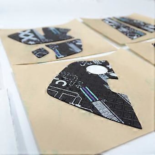 Sklisikker mus-klistremerke for G502X Antiskli Grip Tape Svettebestandig Pad Trådløs Gaming Mus Tilbehør