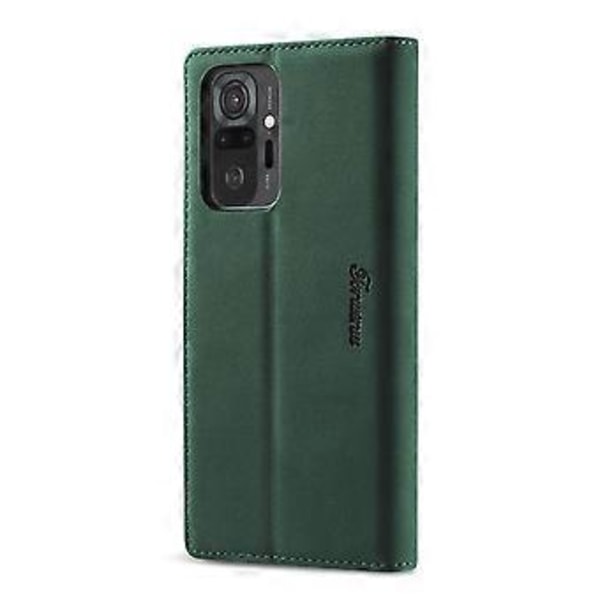 Xiaomi Redmi Note 10 Pro Forwenw F1 -sarjan nahkakotelo Green