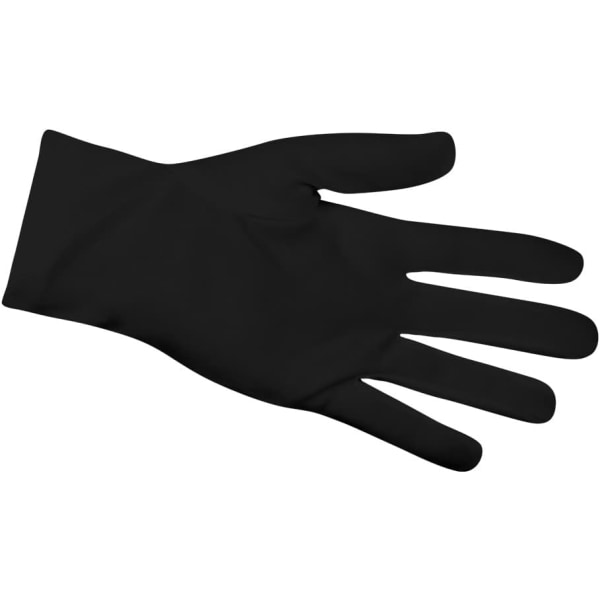 Röda grundläggande handskar i svart, Charleston, 20-tal, accessoar för Fancy D