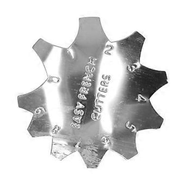 6 stk. Fransk Neglekunst Kanttrimmer til DIY Negledesign