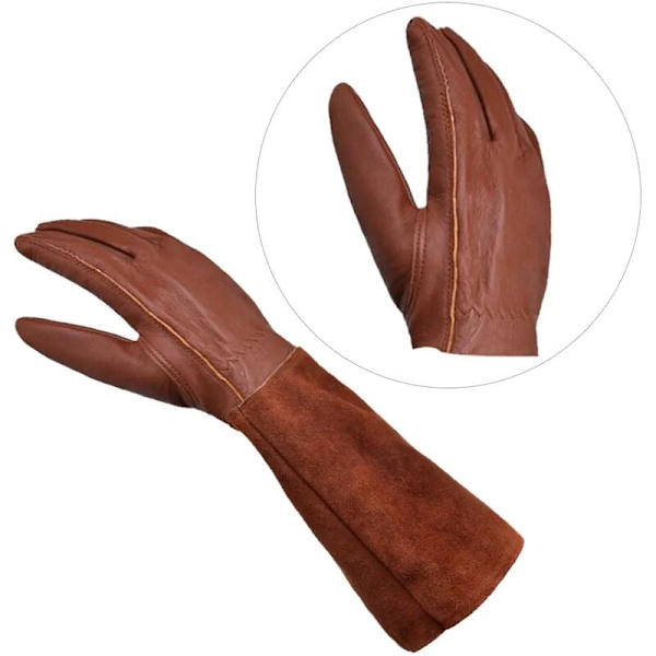 L Håndtering: 22,8-24 cm Rosenhandsker, Dame Havehandsker, la