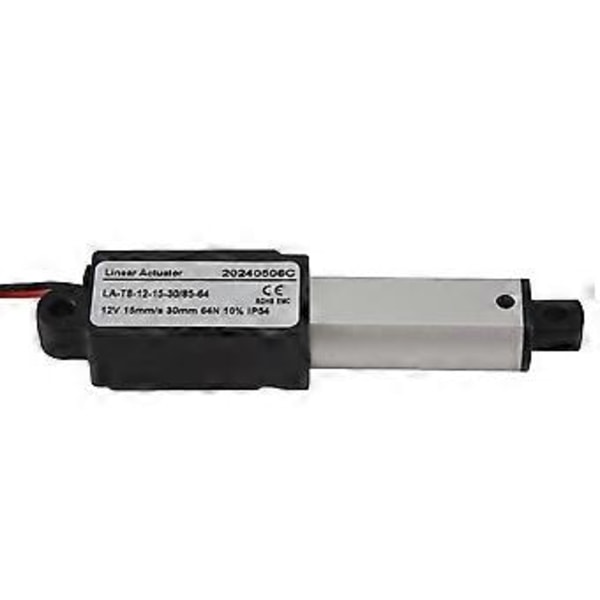 Elektrisk Mini Linjär Aktuator Slaglängd, 64N/14.4Lb, Hastighet 1.5cm/S Mini Vattentät Rörelse Aktuator Sm