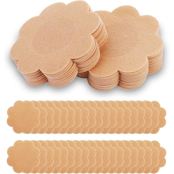 40 stk. Brystklistremerker Concealer-klistremerker, Petalformede bryst- og brystvorteklistremerker, Vanntett svømme-lim, Gjenbrukbare