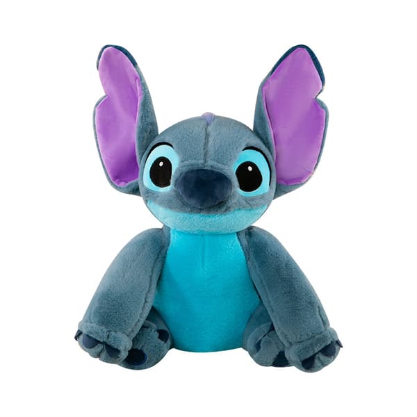 Sød taro lilla dukkepar Stitch 30cm plyslegetøj