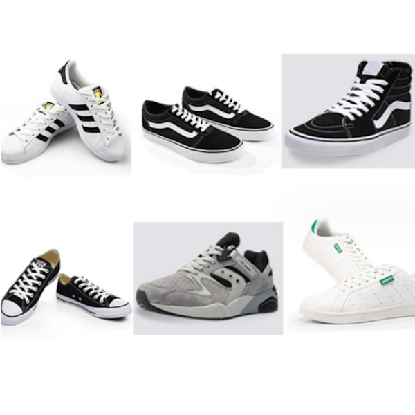 Brun, 120cm, 8mm bred, AJ flade snørebånd, sneakers