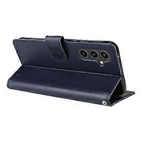 Til Samsung Galaxy S23 FE Etui Kort Slots PU Læder Flip Wallet Cover Style F