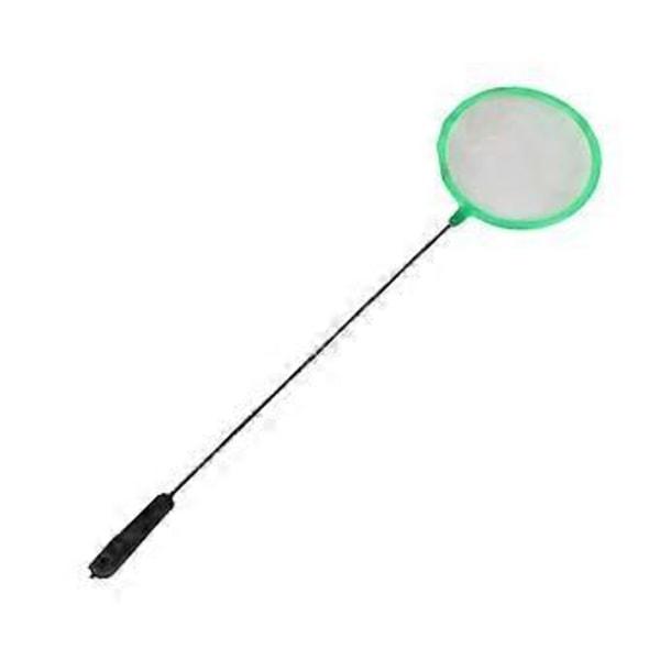 Fiskenett for fiske 3-tommers fint nett Små skummere Akvarier Rengjøringstilbehør for fisk og reker Langt håndtak Grønn Green