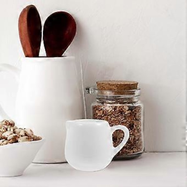 6 stk. mælkekander, krydderikander, mælkekopper, praktiske keramiske kaffekopper