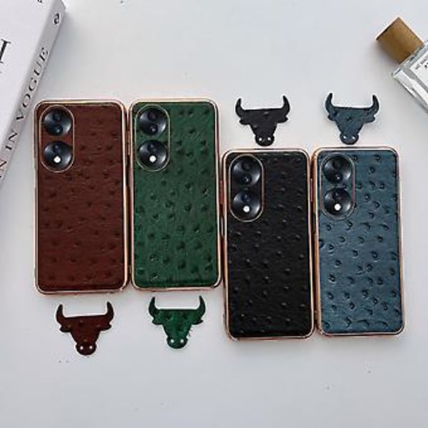 Nahkainen pinnoitettu puhelinkotelo Honor 70:lle