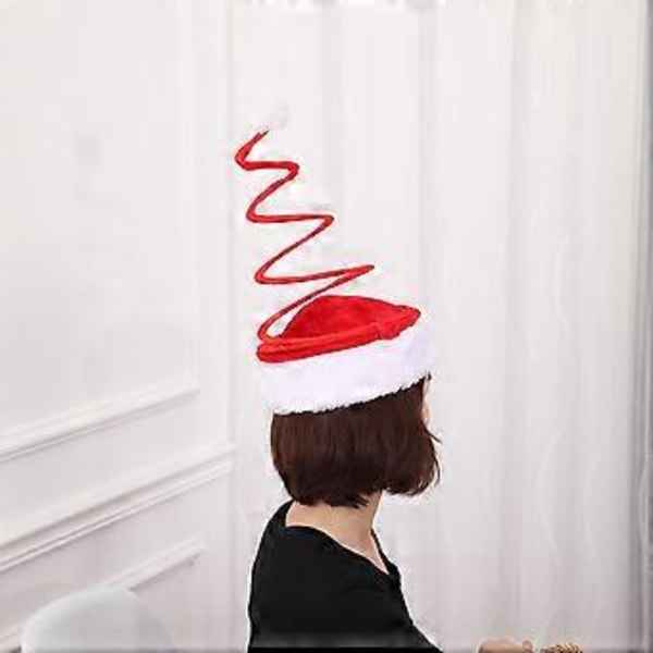 2 stk. Jule Spring Hat Festival Party Sjove Hatte Ornamenter