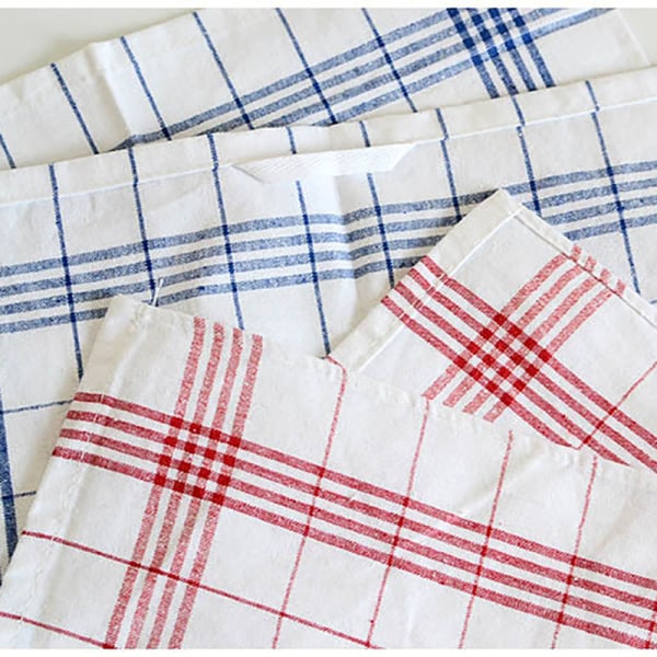 10 stykke sæt køkkenhåndklæder 40 * 60 cm - servietter med kroge, co
