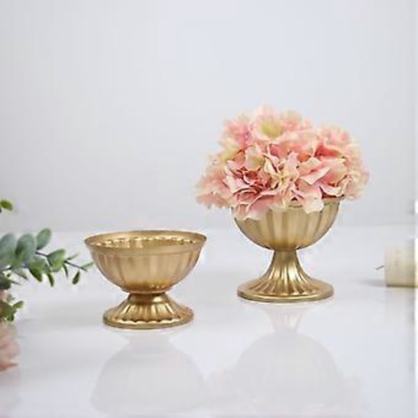 Europæisk Metal Vase Plantepotter Plantekasse Blomstervaser Bord Tørrede Blomster Hjem Midterstykker til Bryllupsfest Kontor Dekorationer